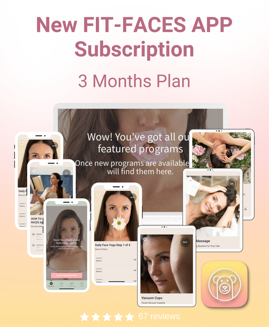 THE NEW FIT-FACES APP SUBSCRIPTION (3 MONTHS PLAN)