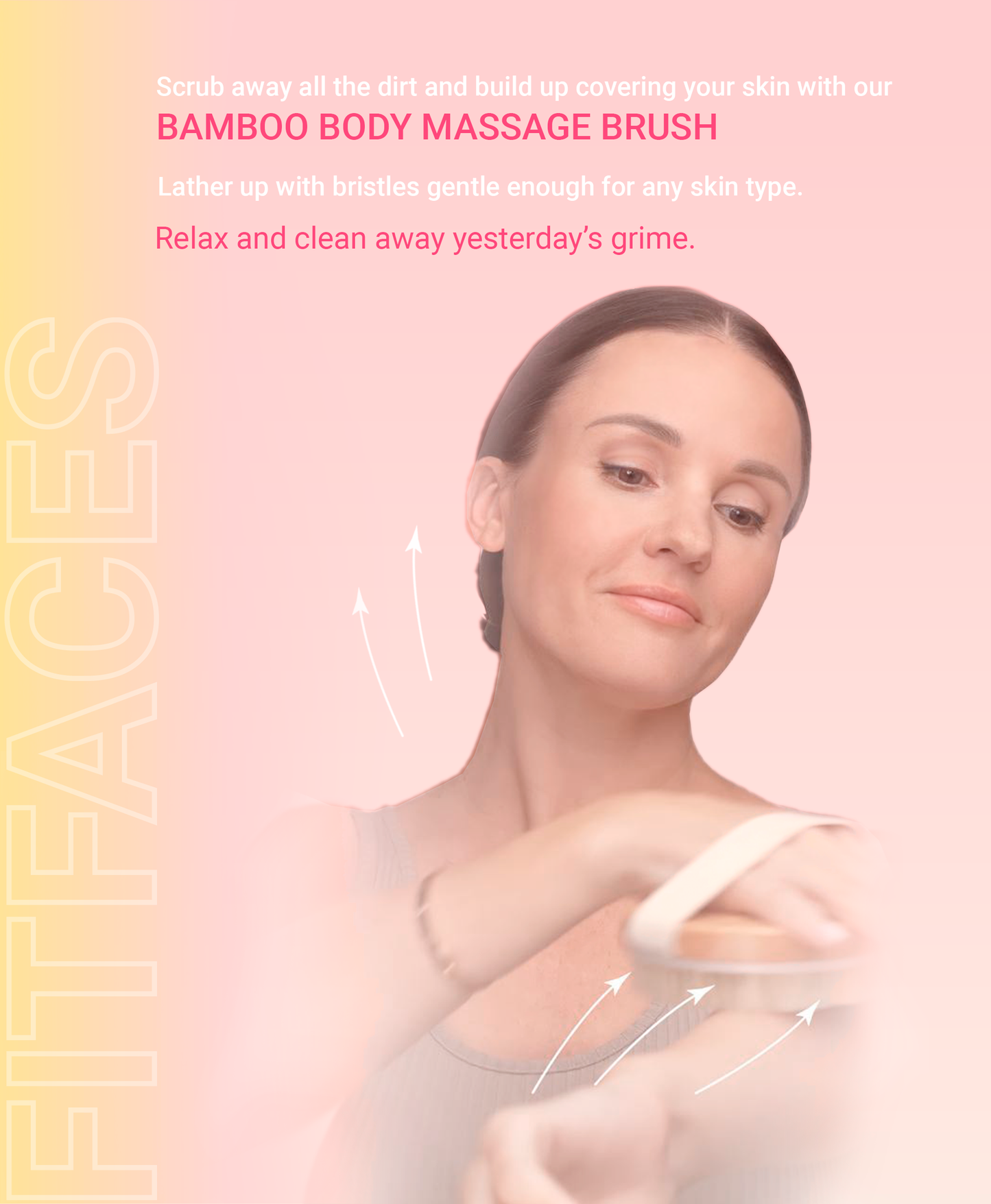 BAMBOO BODY MASSAGE BRUSH